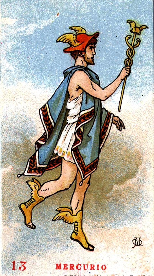 MESTRES i OÑÓS, Apel•les. Mitología, 13, Mercurio.