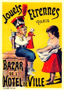 BERNI, G.  Jouets Etrennes, Bazar de l'Hôtel de Ville, Paris, 1898.