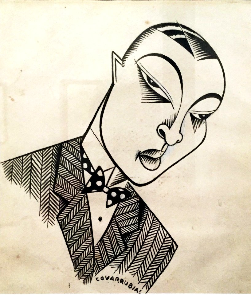 COVARRUBIAS, Miguel.  Rudolf Valentino.