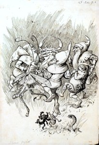 MESTRES i OÑÓS, Apel•les. "Primavera nueva", ilustración del poema «Liliana», 1905.