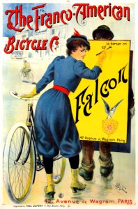 PAL (Jean de PALEOLOGU, 1860-1942).  The Franco-American Bicycle Co., Falcon.