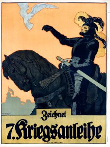 KARPELLUS, Adolf. 🇦🇹  Zeichnet, 7. Kriegsanleihe, c. 1918.