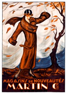 BETU, Y.  Martin & Cie, Magasins de nouveautés, 1924.