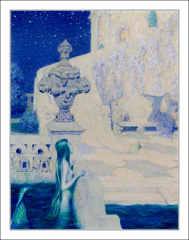 LEFLER, Heinrich. 🇦🇹  The Little Mermaid, 1910.