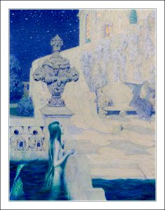 LEFLER, Heinrich. 🇦🇹  The Little Mermaid, 1910.