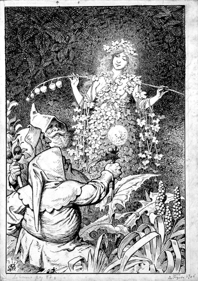 MESTRES i OÑÓS, Apel•les. From «Liliana», 1906.