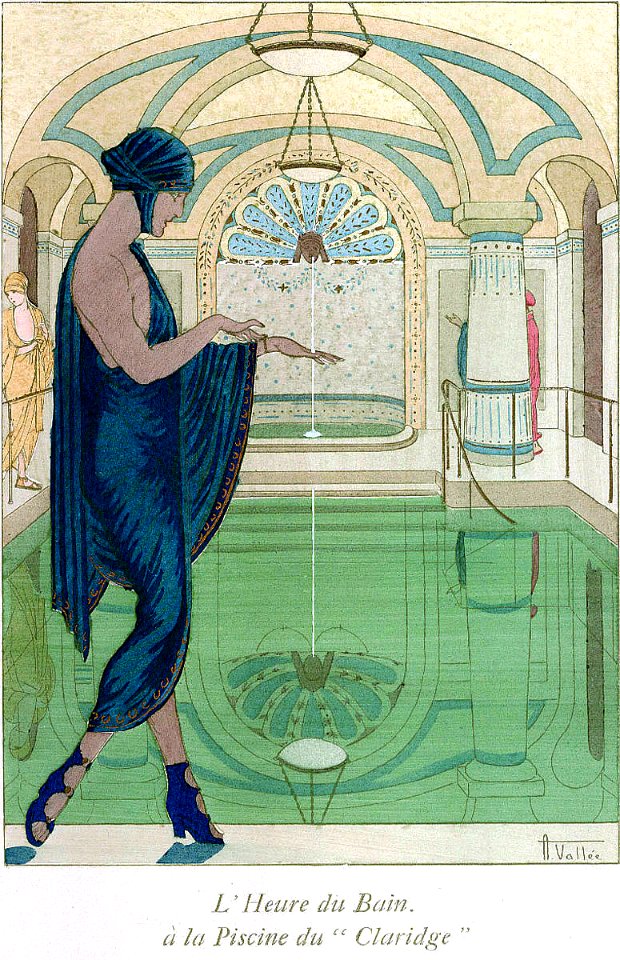VALLÉE, Armand.  L'Heure du bain, c. 1910s.