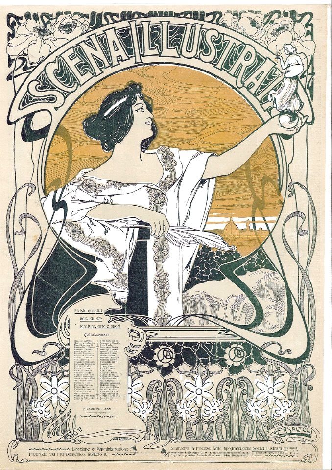 CASALTOLI. Scena Illustrata, Firenze.