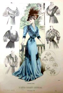 La moda elegante ilustrada, 1908.