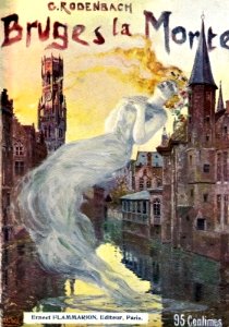 BALDO, Marin.  Cover of the novel, "Bruges la Morte" by Georges Rodenbach (1892), 1910.