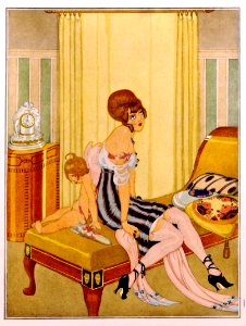 WEGENER, Gerda.  Love Abandoned, c. 1920.