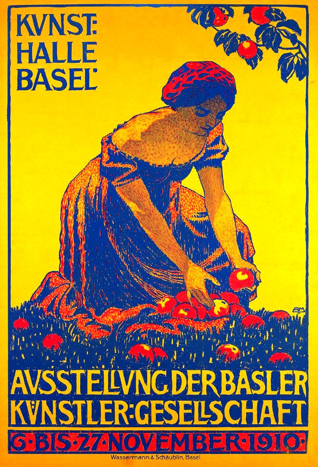 MANGOLD, Burkhard.  Ausstellung der Basler Künstler-Gesellschaft, Nov. 1910.