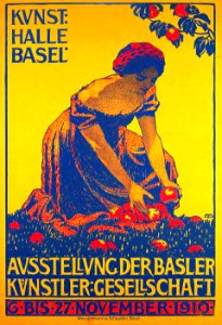 MANGOLD, Burkhard.  Ausstellung der Basler Künstler-Gesellschaft, Nov. 1910.