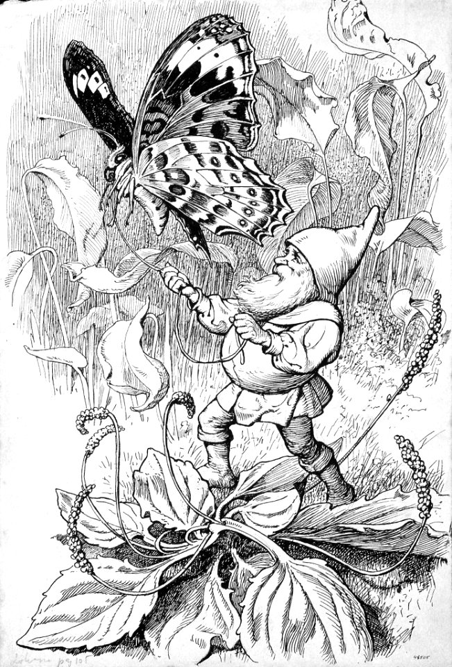 MESTRES i OÑÓS, Apel•les.  "Instead" Illustration for the poem «Liliana», 1905.