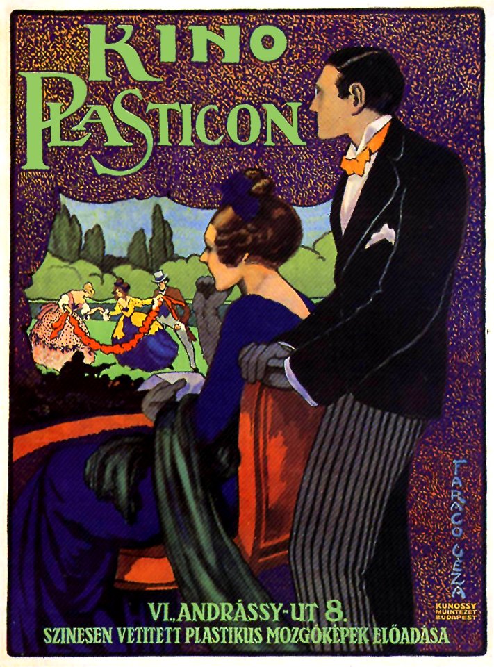 FARAGÓ, Géza (1877-1928). Kino Plasticon, c. 1920s