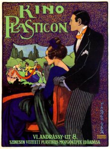 FARAGÓ, Géza (1877-1928). Kino Plasticon, c. 1920s