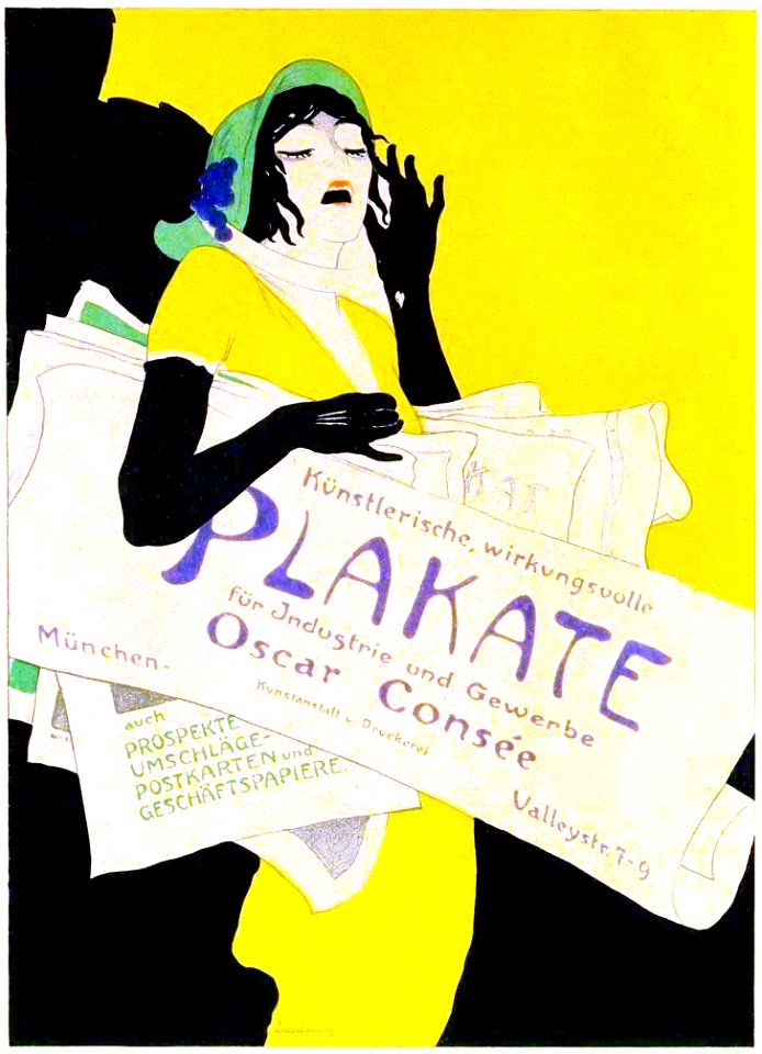 SCHNACKENBERG, Walter.  Plakate für Industrie und Gewerbe, 1920.