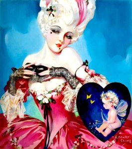 CLIVE, Henry (1881-1960).  🇺🇸  French Mademoiselle, 1933.