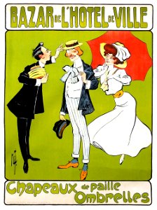 MISTI (Ferdinand MIFLIEZ). Bazar de l'Hôtel de Ville, 1908.