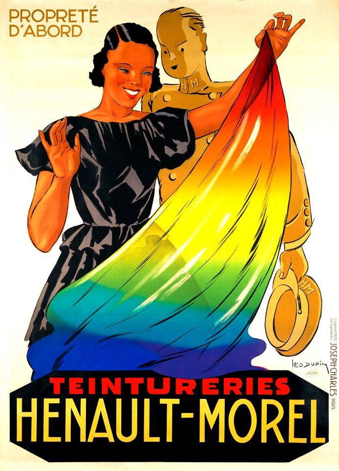 DUPIN, Leon.  Teintureries Henault-Morel, 1936.