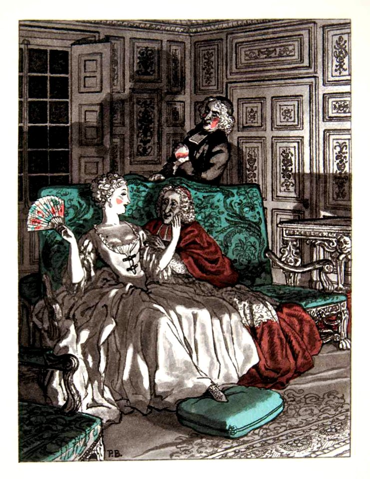 BRISSAUD, Pierre. "The Abbé Tencin's Sister Entertains", 1959