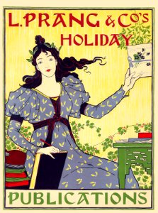RHEAD, Louis (1857-1926). Prang & Co's Holiday Publications, 1895.. Free illustration for personal and commercial use.