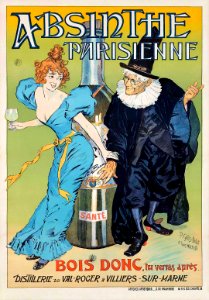 GELIS-DIDOT, Pierre-Henri & Louis MALTESTE.  Absinthe Parisienne, 1896.