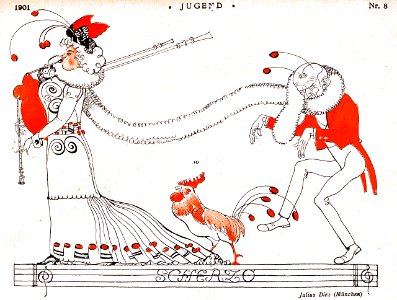 DIEZ, Julius.  ‘Scherzo’, Jugend, 1901.