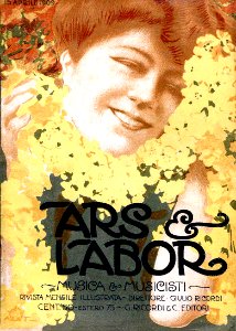 TERZI, Aleardo.  Ars et Labor, Rivista mensile illustrata, April 1909.