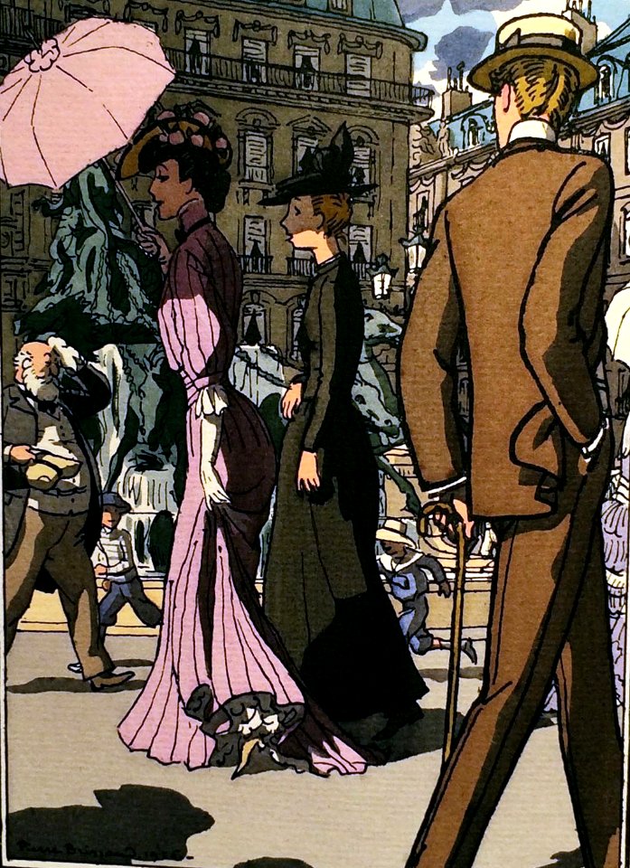 BRISSAUD, Pierre. [no title], c. 1900s.