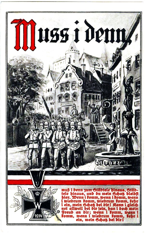 Muss i denn, c. 1914.