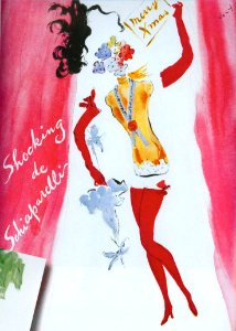 VERTÈS, Marcel.  Shocking de Shiaparelli, Merry Xmas.