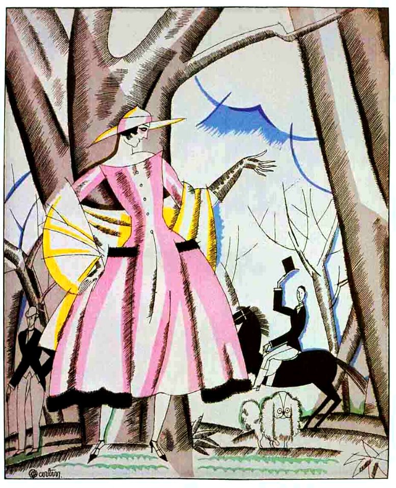 MARTIN, Charles. La Promenade, 1922.