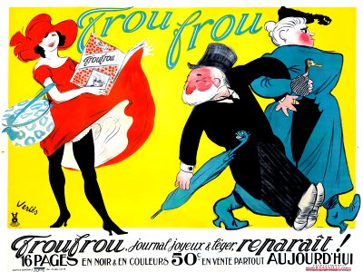 VERTÈS, Marcel (1895-1961).  Troufrou, Journal Joyeux & Léger, 1922.