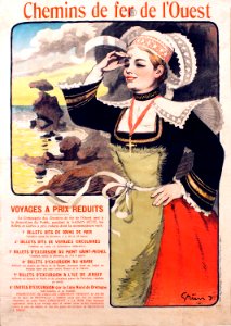 GRÜN, Jules Alexandre.  🇫🇷  Chemin de fer de l'Ouest, 1901.