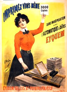 PAL (Jean de PALEOLOGU, 1860-1942).  Imprimez vous-même, Eyquem, Paris, 1899.