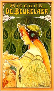 PRIVAT LIVEMONT, Henri.  Biscuits de Beukelaer, 1900.