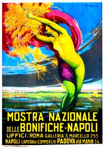 BUSI, Adolfo.  Mostra nazionale delle bonifiche, Napoli, 1925.