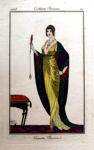 VALLÉE, Armand.  Grande Parure, Costumes Parisiens, 1913.