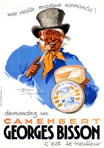 Le MONNIER, Henry. 🇫🇷 Demandez un Camembert Georges Bisson.