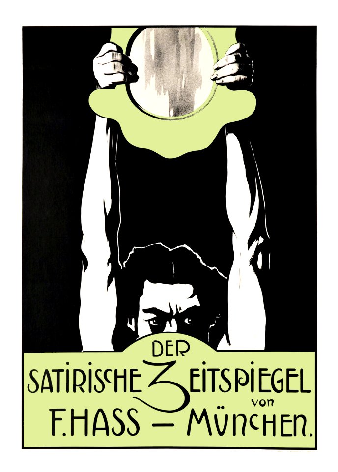Der Satirische Zeitspiegel von München, F. Hass, c. 1910.