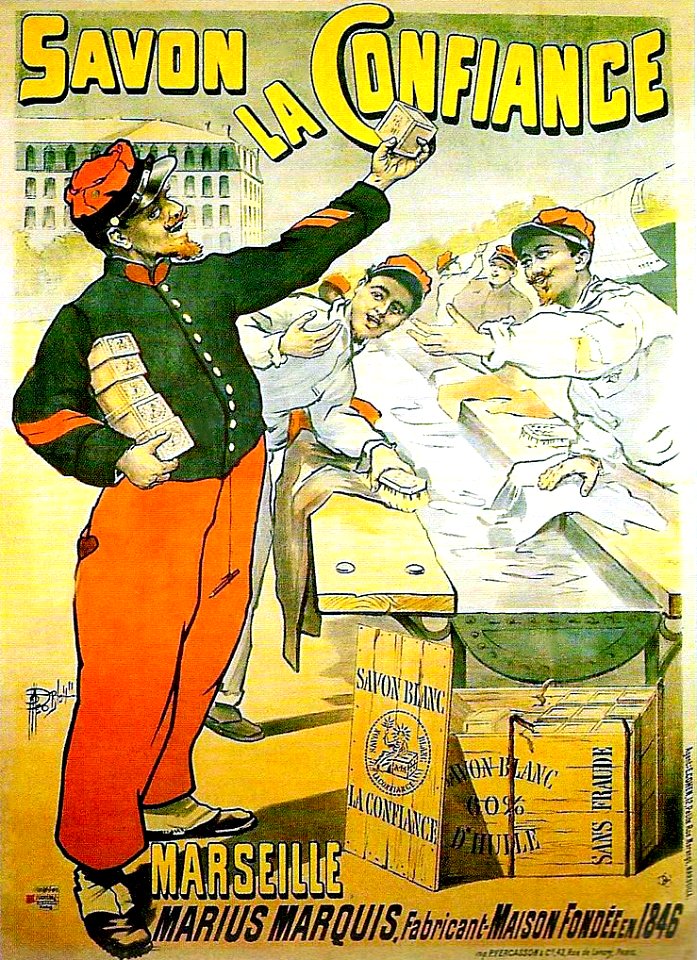 BLOTT, Géo. Savon La Confiance, Marseille, c. 1900s.