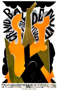GONCHAROVA, Natalia. Grand Bal de Nuit, Feb. 1923.