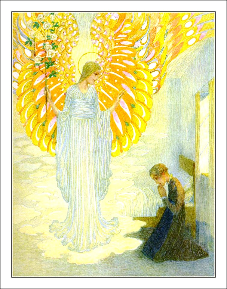 LEFLER, Heinrich (1863-1919) 🇦🇹 & Joseph URBAN (1872-1933), ‘Die Roten Schuhe’ (The Red Shoe), from “Andersen Kalender”, 1911.