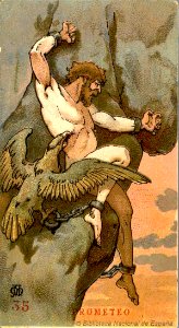 MESTRES i OÑÓS, Apel•les. Mitología, 35, Prometeo.
