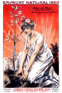 Emprunt National, France, 1920.