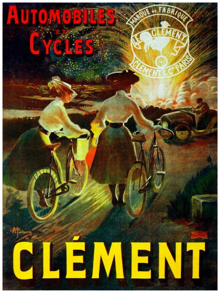 GUILLAUME, Albert.  Automobiles et Cycles Clément, 1903.