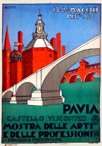 LOTTI, B.  Pavia Mostra delle arti e delle professioni, May 1937.