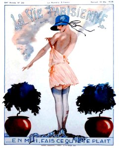 LÉONNEC, Georges. La Vie Parisienne, "En Mai, fais ce qu'il te plait, May 15, 1926.