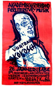 KOKOSCHKA, Oskar. Akademischerverband für Literatur u Musik, 1912.